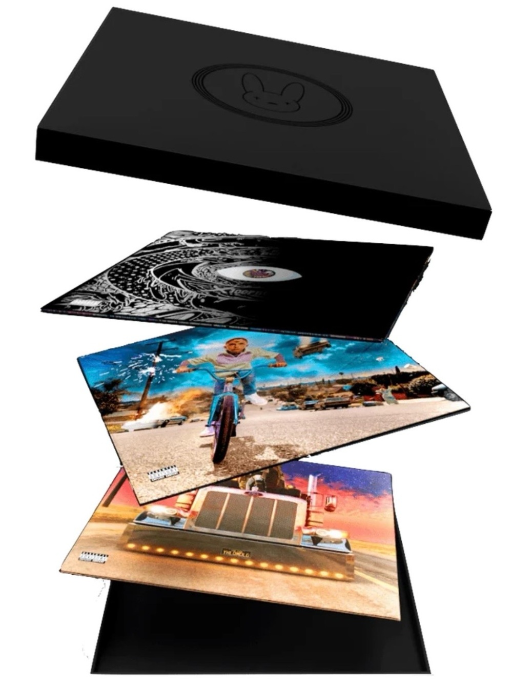 BAD BUNNY Vinyl Record Trilogy Box Set